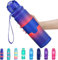 Bouteilles d'eau sport, 400ml/500ml/700ml/1L gourdes eau, réutilisable tritan plastique, sans bpa & anti-fuite | grande bouteille fitness pour randonnée, voyager, yoga, gym, gourde ouvrir en 1 clic