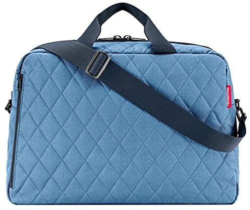 reisenthel duffelbag M Rhombus Blue - stylische vielseitige Reisetasche - Handgepäckgröße