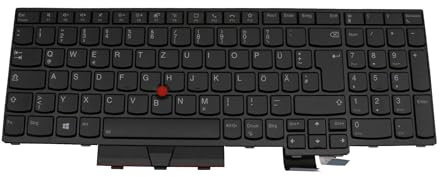 IPC-Computer Lenovo ThinkPad P15 Gen 1 (20ST/20SU) Original Tastatur DE (deutsch) schwarz mit Backlight und Mouse-Stick
