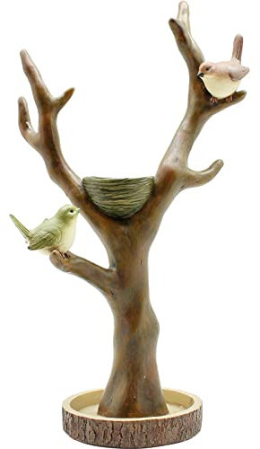 Dostear Grande Statue Jardin Exterieur Voiture Accessoires Deco Decoration Salon Moderne Objet Interieur Sculpture Moderne Arbre Brun 35 X 20 X 12cm