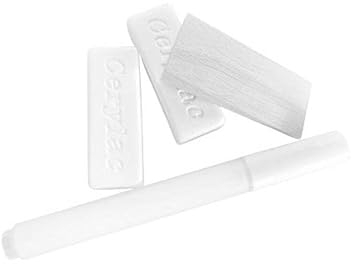 Cerylac Cera blanca blanda/marcador blanco para reparación de maderas.