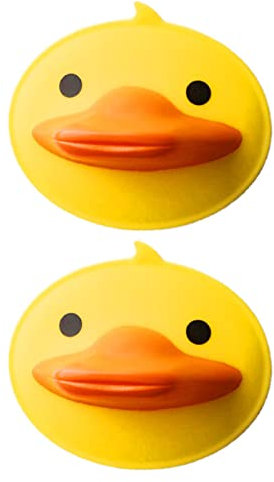 Edorco 5 presina Resistente al Calore in Silicone,2 Pezzi Guanti da Forno in Silicone per Animali con | presine in Silicone per Cucinare