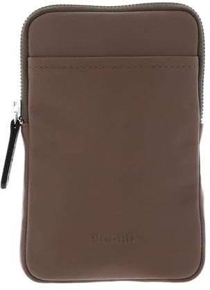 Picard Leder Handytasche Umhängetasche Legere Eco Mobile Phone Pocket Chai beige