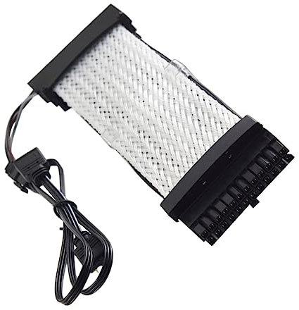 Hemobllo 24pin Atx Rgb Cable Extension Power Supply Extension Cable Strimmer Rgb Motherboard Light Extension High Performance