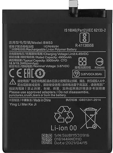 Batterie Compatible Xiaomi Mi 10T Pro (BM53)