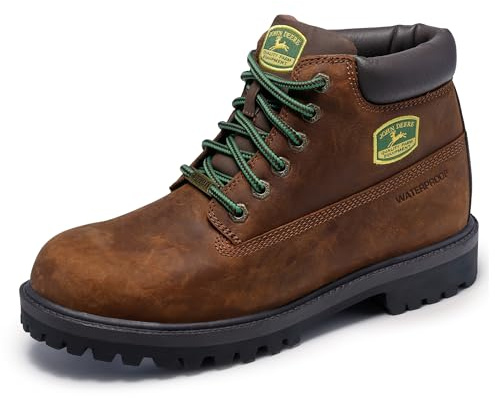Skechers x John Deere Sergeants Dozer, Stivaletto Uomo, Brown, 42.5 EU