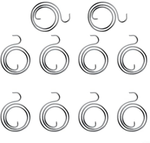 10 Stück Türgriff-Ersatzfedern, 2,5 Drehungen, Türgriff-Feder-Reparatur-Set