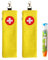Medizinische Tragetasche, Reise-Medikamenten-Organizer-Tasche, gelbe Notfalltasche, Diabetiker-/Asthma-Inhalator/Allergie-Medizin Essentials, 2 Stück
