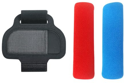 DBEIXIWEI Beingurt + 2 x Griffabdeckungen für Ring-Fit Adventure für Nintendo Switch, Anti-Rutsch-Lenkrad-Zubehör, Armband, Sport-Kits