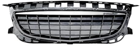 DACOLWZING Compatible for Buick -Regal GS 2014-2016 Parrilla de Coche Parachoques Delantero Malla Opel ABS Aleación de Aluminio Insignia Irmscher Rejilla de radiador Fibra de Carbono(IR Printing)