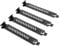 PHENOFICE Stainless Steel Pci Slot Dust Cover 20pcs Pc Case Front Blanking Plate Inclined Holes