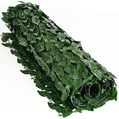 Generisch Panneaux de haie artificiels 0,5 x 3 m pour balcon extérieur avec plantes vertes comme décoration de jardin