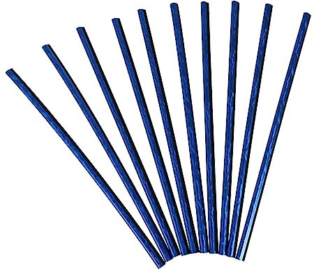 Cabilock Lot De 10 Bandes Décoratives Pour Sortie D'Air En Vinyle Pour Garage Et Mur Pour Voiture En Caoutchouc Souple Bleu