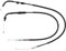 Schwarzes Gaskabel XF120696