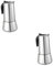 TOPPERFUN 2 Stck. Kanne Kaffee Espressomaschine Kaffeemaschine Kaffeekannen, Herdplatte kaffeepadmaschine Wasserkocher für Kaffee rostfreie Kaffeekanne Rostfreier Stahl