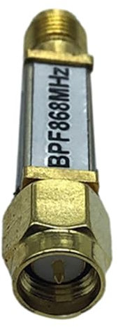 Xinsheinelry 868MHz Bandpass Filter Lampiezza Banda 867-869MHz Interfaccia SMA Perdita Inserimento Piccolo