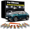 DQWASUYB Kit d'ampoules LED pour plafonnier intérieur de Voiture, pour Citroën C4 Aircross Cactus (2012-2017, 2018, 2019, 2020)