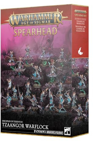 W-AOS: Disciples of Tzeentch - Tzaangor Warflock (17 Figuren)
