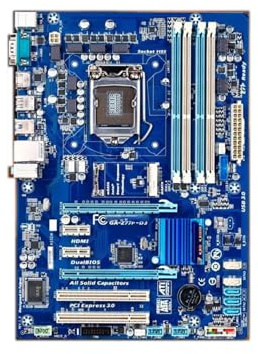 WLTDYZZLDN Fit for GIGABYTE GA-Z77P-D3 Scheda Madre Desktop Z77 Socket LGA 1155 i3 i5 i7 DDR3 32G ATX UEFI BIOS Motherboard