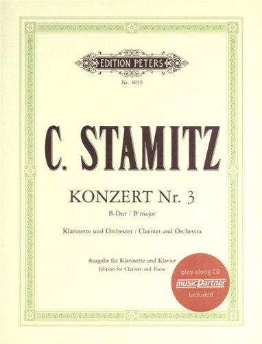 Konzert B-Dur Nr.3 für Klarinette und Orchester (+CD): für Klarinette