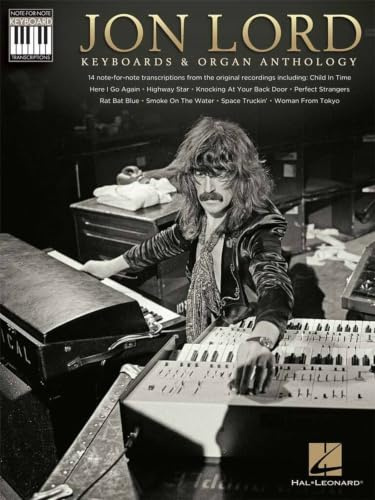 Keyboard and Organ Anthology | Songbook mit fortgeschrittenen Rock-Keyboard-Transkriptionen für Hammondorgel und Klavier | Piano Notenbuch mit ... Organ Anthology - Keyboard Recorded Versions