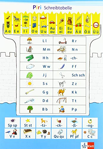 Piri 1: Schreibtabelle (VE 10) Klasse 1 (Piri. Ausgabe ab 2013)