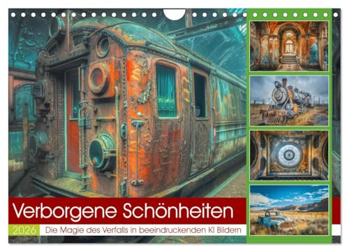 Verborgene Schönheiten (Wandkalender 2026 DIN A4 quer), CALVENDO Monatskalender: Jeder Ort in diesem Kalender, erzählt seine eigene Geschichte von ... von einer magischen Aura. (CALVENDO Orte)
