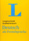Langenscheidt Großwörterbuch Deutsch als Fremdsprache - für Studium und Beruf: Deutsch - Deutsch (Langenscheidt Großwörterbücher)