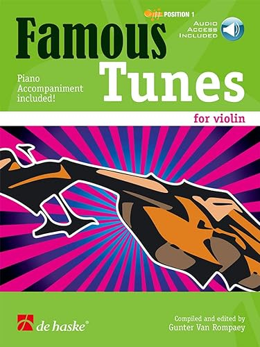 Famous Tunes-Violine und Klavier-BOOK+PART+A-ONLINE