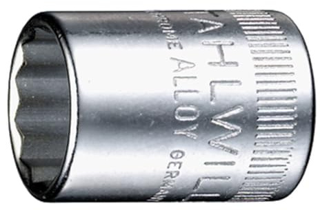 STAHLWILLE Nr. 40aD Steckschlüsseleinsatz 6,3 mm (1/4) Schlüsselweite 7/32 L.23 mm AS-drive, HPQ-Hochleistungsstahl, verchromt