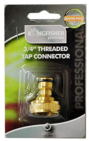 Kingfisher Pro Platinum Brass Threaded Tap Connector