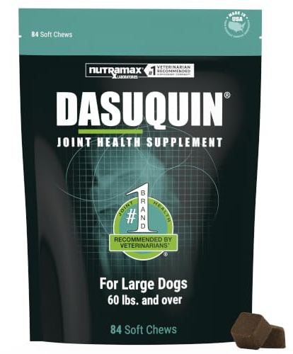 Nutramax Dasuquin Joint Supplement for Large Dogs, Soft Chews, 84ct