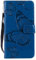 DENDICO Cover per Galaxy J5 2016, Pelle Portafoglio Custodia per Samsung Galaxy J5 2016 Custodia a Libro con Funzione di appoggio e Porta Carte di Credito - Blu