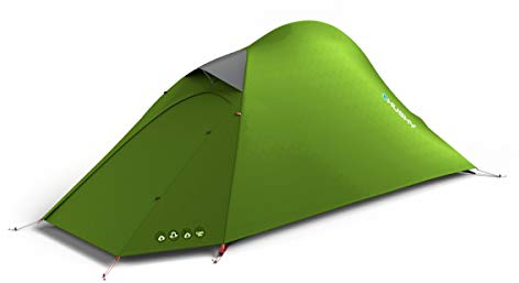 Husky Sawaj Camel 2-leichtes Zelt - 2 Personen - 1,6 kg-grün