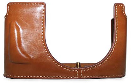 Kinokoo Kamerahülle für Leica Q2, PU-Leder, Braun