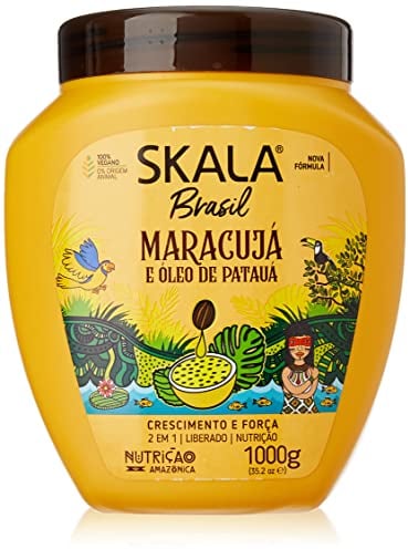 SKALA - Maracuja Behandlungscreme und Spülung für Haare | Intensive Pflege | Feuchtigkeitsspendend | Glanz verleihend, 1 kg Packung