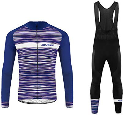 UGLY FROG 2025-2025 Funktions Fahrrad Winterbekleidung Herren Fahrrad Trikot Langarm Warmes with Fleece Rennrad Element Jersey/Bib Lange Hosen Anzüge