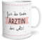 OWLBOOK® Geschenke für Frauen Geschenke für Äztin Beste Ärztin Tasse mit Spruch Geschenke Geschenkideen für alle Ärztinnen als Dankeschön Keramik 300 ml