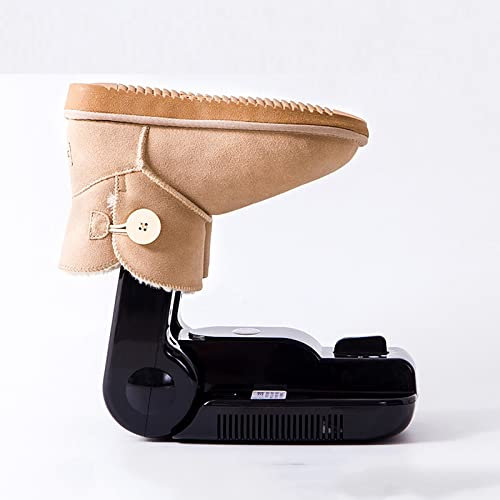 KOKMAT Boot Dryer Shoe Dryer, Glove Dryer & Boot Warmer with Heat Blower, Portable Adjustable Rack and Timer, Folding Design & Quick Drying for Shoes, Gloves, Hats, Socks, Ski Boots, Knob Panel