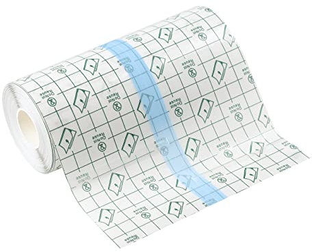 EFUTURETIME Tattoo Pflaster Wasserdicht Transparent, 15cm*10m, Tattoo Folie, Tattoo Pflaster Wasserfest, Duschpflaster Bandage, Tattoo Zubehör für Sport, Duschen