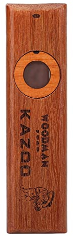 Cazoo Name, Dass Melodie, Partner Leicht zu Lernen Musikalische Kazoo-Holz-Instrument Vintage Holz-Kazoo-Ukulele-Gitarre aus Holz