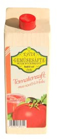 Tomatensaft große Safttüte aus Holz Kinderküchenzubehör