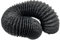 AirTech-UK Combi ducting 150mm Dia 6 Black Flexible Ducting Combi Duct Aluminium Flexible Extractor Fan Ventilation Ducting for Grow Tents, Dryer Rooms,Kitchen, Restaurant (10 Meter)