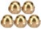 Hutmuttern M8 Brass Hutmuttern Messing M8 Brass Acorn Nut Kit Dome Head Hex Nuts Set Vehicle Fasteners (M8(10PCS))