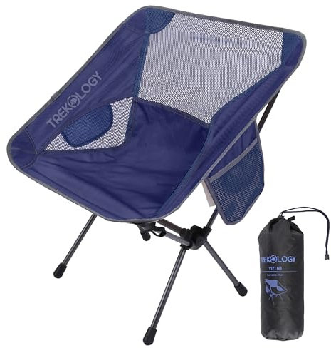 TREKOLOGY Chaise Pliante Camping - Ultra Legere Et Compacte Chaise Pliante Exterieur De Plage Pliable - Potable Mini Fauteuil Camping Pliable Confortable pour Plage, Randonnée, Picnic, Peche-YIZI N1