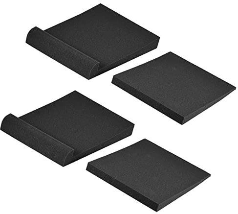 COMETX Monitor Isolationspad 2 Pack Studio Monitor Lautsprecher Isolierung Akustikschaumpads Max 9.6 '' * 7.7 '' Anwendungsbereich