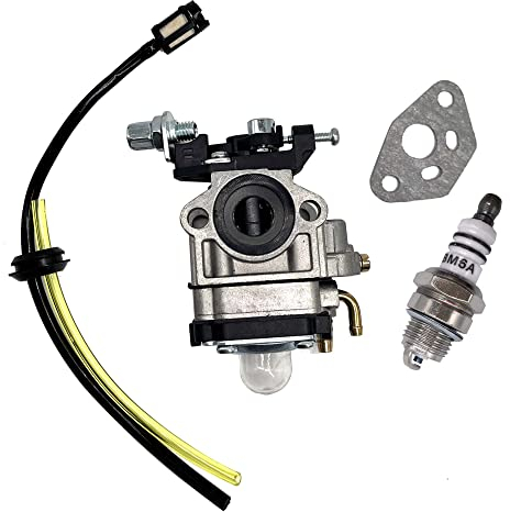 BOOSTI Vergaser mit Zündkerze Satz für Einhell ROYAL MSB34 / MSB 34 / Fuxtec FX-RT126 Motorsense Freischneider