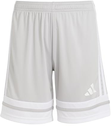 adidas Unisex Kinder SQUADRA25 Short Kids, Team Light Grey/White, 5-6 Years