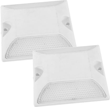 PAMINGONO Perno Stradale Riflettore Per Pavimentazione Riflettore Di Emergenza Accessori Lampeggianti Marcatori Per Pavimentazione Marcatori Stradali Riflettori Per Pali Pali Di Sicurezza