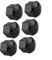 21 Mm Mutter, Auto-Radnabe, Diebstahlschutz, Abdeckkappe für Auto-Schraube, 20 Stück (BLACK)